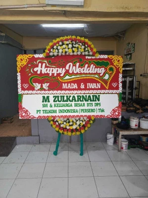 Papan Bunga di Langgengsari Lelea