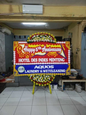 Papan Bunga di Langgengsari Lelea
