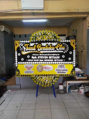 Papan Bunga di Langgengsari Lelea