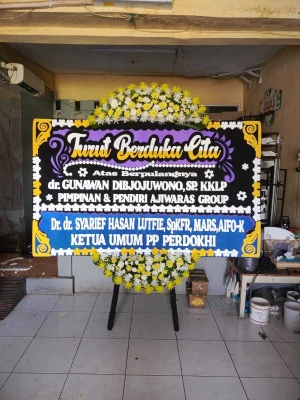 Papan Bunga di Langgengsari Lelea